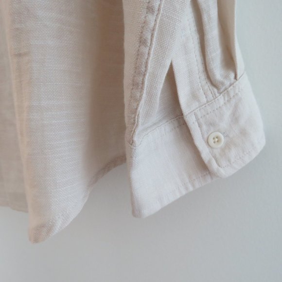 RAILS Wyatt 100% Cotton Gauzy Shirt in Hummus Minimalist - Men's Size M - Picture 13 of 15